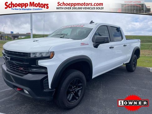 Used 2021 Chevrolet Silverado 1500 LT Trail Boss w/ Bed Protection Package AWD/4WD image 1