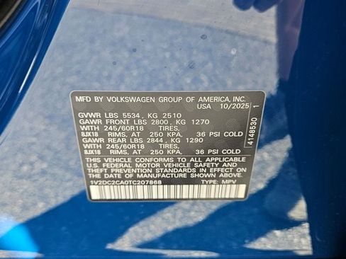 New 2026 Volkswagen Atlas Cross Sport SE image 18