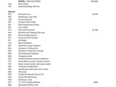 Used 2025 Mercedes-Benz GLC 350e 4MATIC image 11