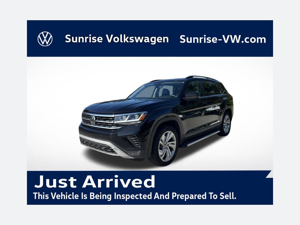 Used 2022 Volkswagen Atlas SE w/ Panoramic Sunroof Package AWD/4WD 360° Tour