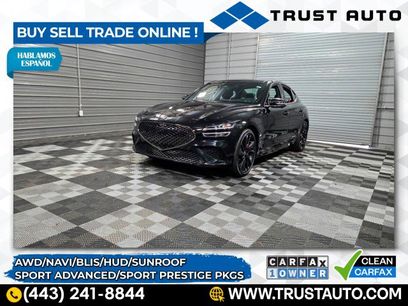 Used 2023 Genesis G70 3.3T w/ Sport Prestige Package