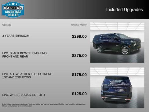 Used 2025 Chevrolet Tahoe High Country AWD/4WD image 3