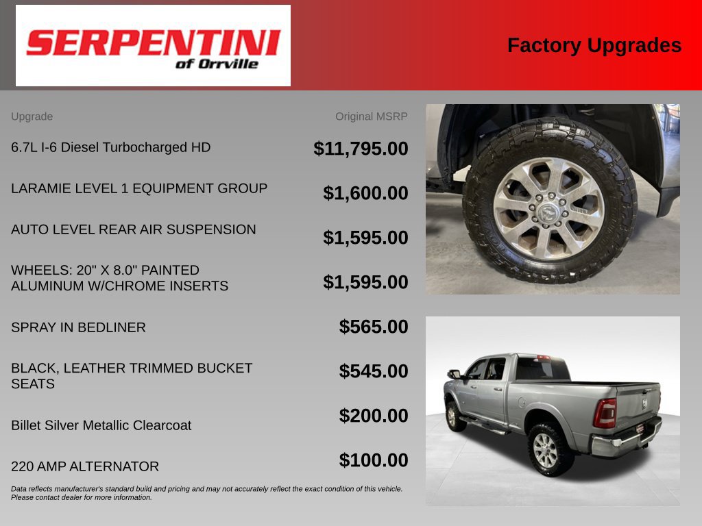 Used 2019 RAM 3500 Laramie AWD/4WD image 6