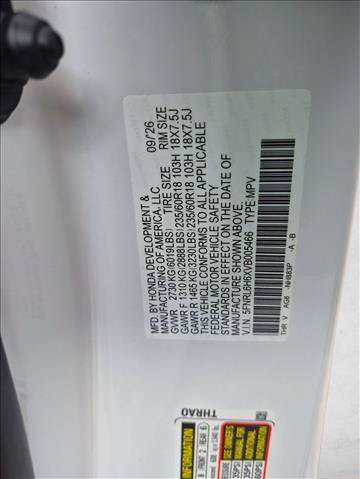 New 2027 Honda Odyssey EX-L image 17