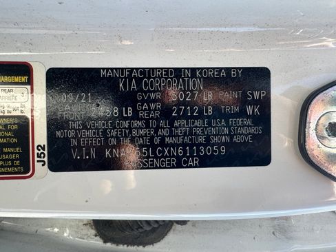 Used 2022 Kia Stinger GT2 w/ Scorpion Package RWD image 16
