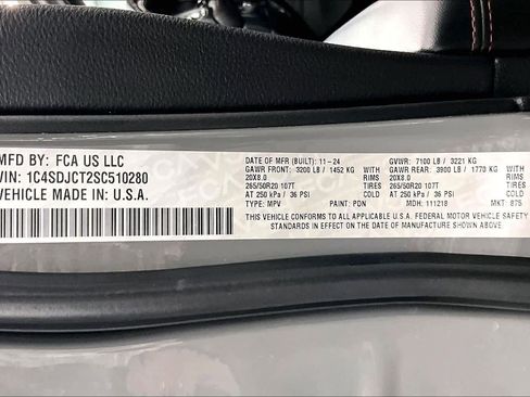 Used 2025 Dodge Durango R/T w/ Blacktop Package image 31