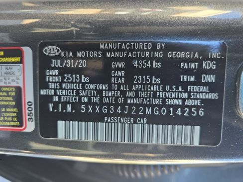 Used 2021 Kia K5 EX w/ EX Premium Package image 39