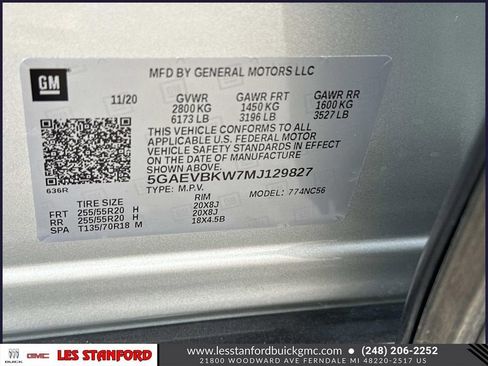 Used 2021 Buick Enclave Premium w/ Sun and Sites Package AWD/4WD image 20