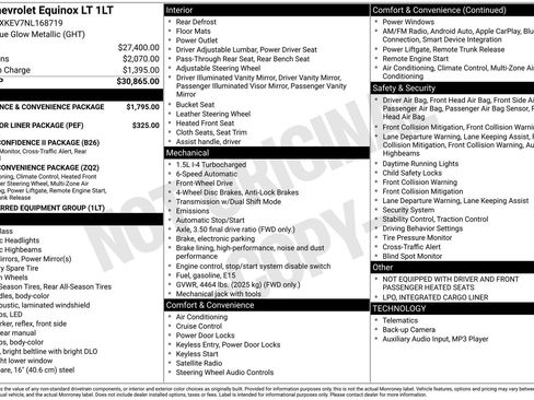 Used 2022 Chevrolet Equinox LT image 8