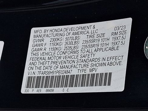 Certified 2023 Honda CR-V Sport Touring image 26