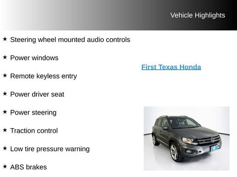 Used 2016 Volkswagen Tiguan R-Line AWD/4WD image 9