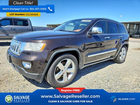 Used 2012 Jeep Grand Cherokee Overland Summit AWD/4WD image 1