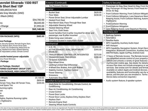 Used 2024 Chevrolet Silverado 1500 RST w/ Protection Package image 43