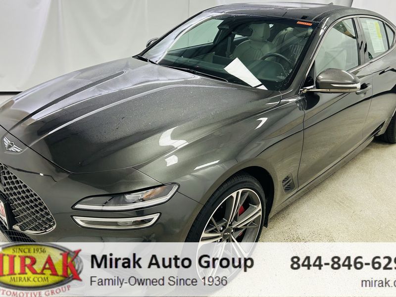 Certified 2024 Genesis G70 2.5T w/ Sport Prestige Package image 1