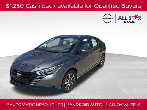 New 2025 Nissan Versa SV w/ Trunk Package image 1
