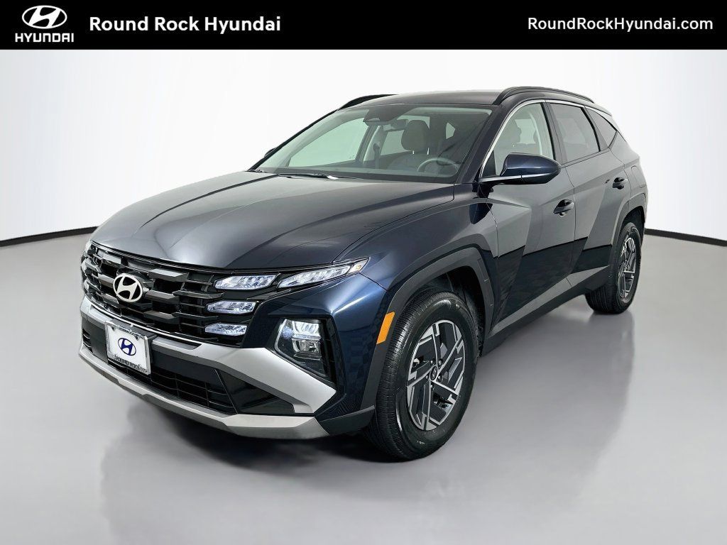 Certified 2025 Hyundai Tucson Blue AWD/4WD image 1