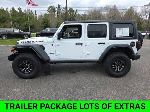 Used 2024 Jeep Wrangler Unlimited Rubicon w/ XTREMEE 35" Tire Package AWD/4WD image 6