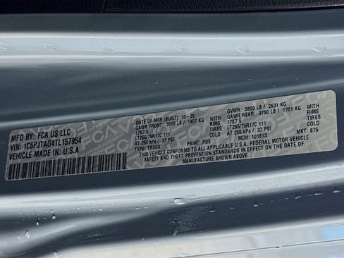 New 2026 Jeep Gladiator Sport image 33