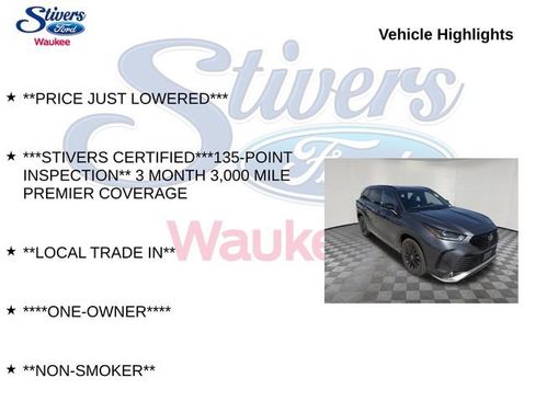Used 2025 Toyota Highlander XSE AWD/4WD image 9