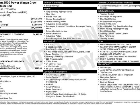New 2026 RAM 2500 4x4 Crew Cab image 25