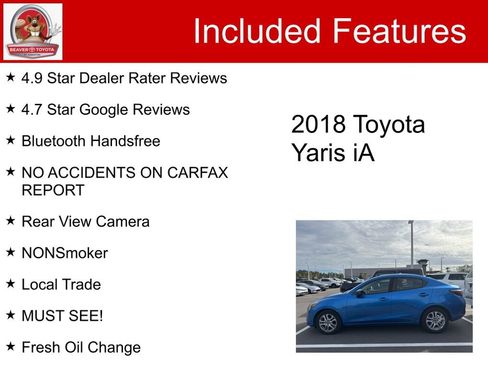 Used 2018 Toyota Yaris iA image 5