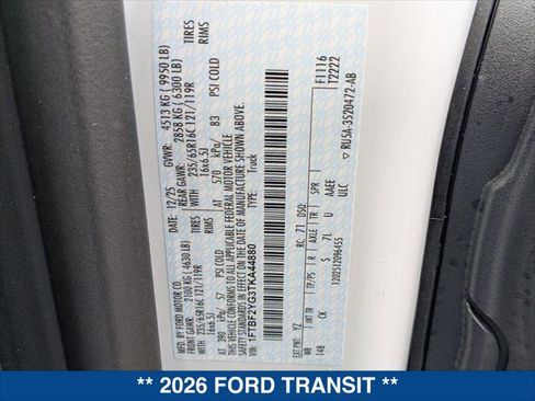 New 2026 Ford Transit 350 T350 HD image 21