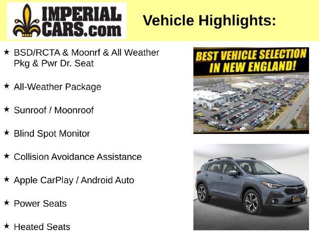 Used 2024 Subaru Crosstrek 2.0i Premium AWD/4WD image 3