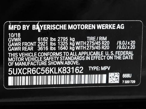 Used 2019 BMW X5 xDrive40i AWD/4WD image 70
