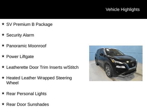 Certified 2023 Nissan Rogue SV w/ SV Premium Package FWD image 35