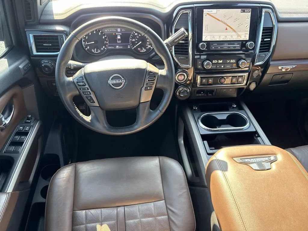 Used 2023 Nissan Titan Platinum Reserve w/ Moonroof Package AWD/4WD image 12