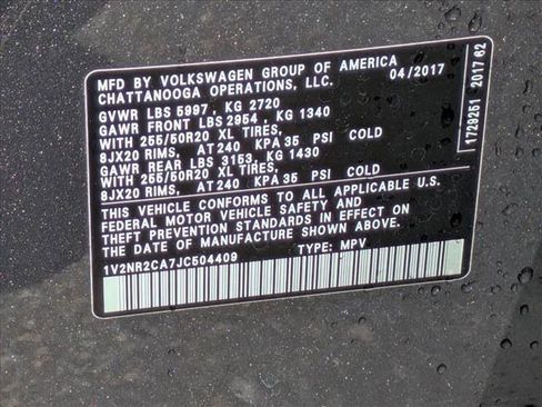 Used 2018 Volkswagen Atlas SEL Premium image 15