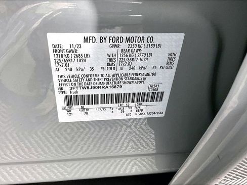 Used 2024 Ford Maverick XLT w/ Equipment Group 300A Standard AWD/4WD image 5