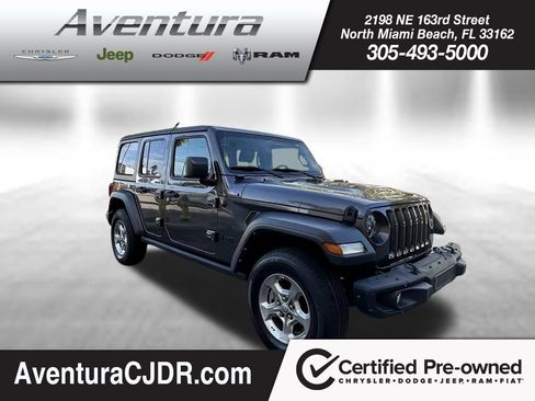 Used 2021 Jeep Wrangler Unlimited Sport AWD/4WD image 1