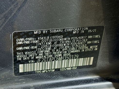 Used 2021 Subaru Crosstrek 2.0i Premium image 39