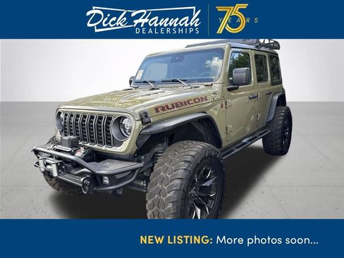 Used 2025 Jeep Wrangler Unlimited Rubicon AWD/4WD image 1