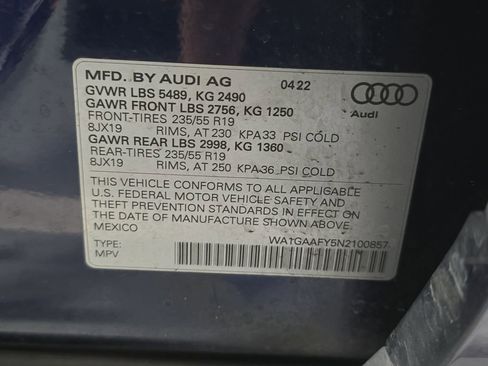 Used 2022 Audi Q5 2.0T Premium image 32
