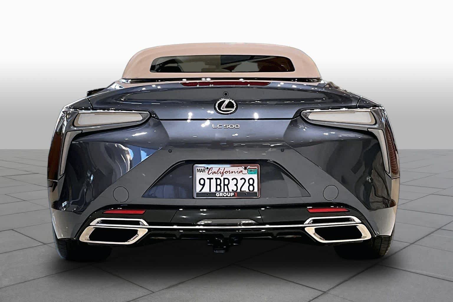 Certified 2025 Lexus LC 500 Convertible w/ Touring Package RWD image 4