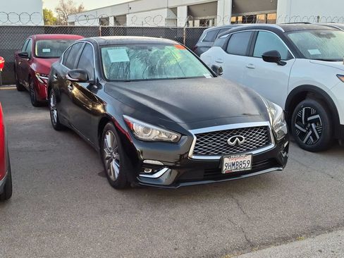Used 2023 INFINITI Q50 Luxe w/ Cargo Package RWD image 2