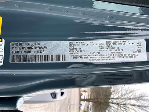 New 2026 Jeep Wrangler Sport S image 11