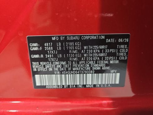 New 2026 Subaru Crosstrek 2.5i Premium AWD/4WD image 29