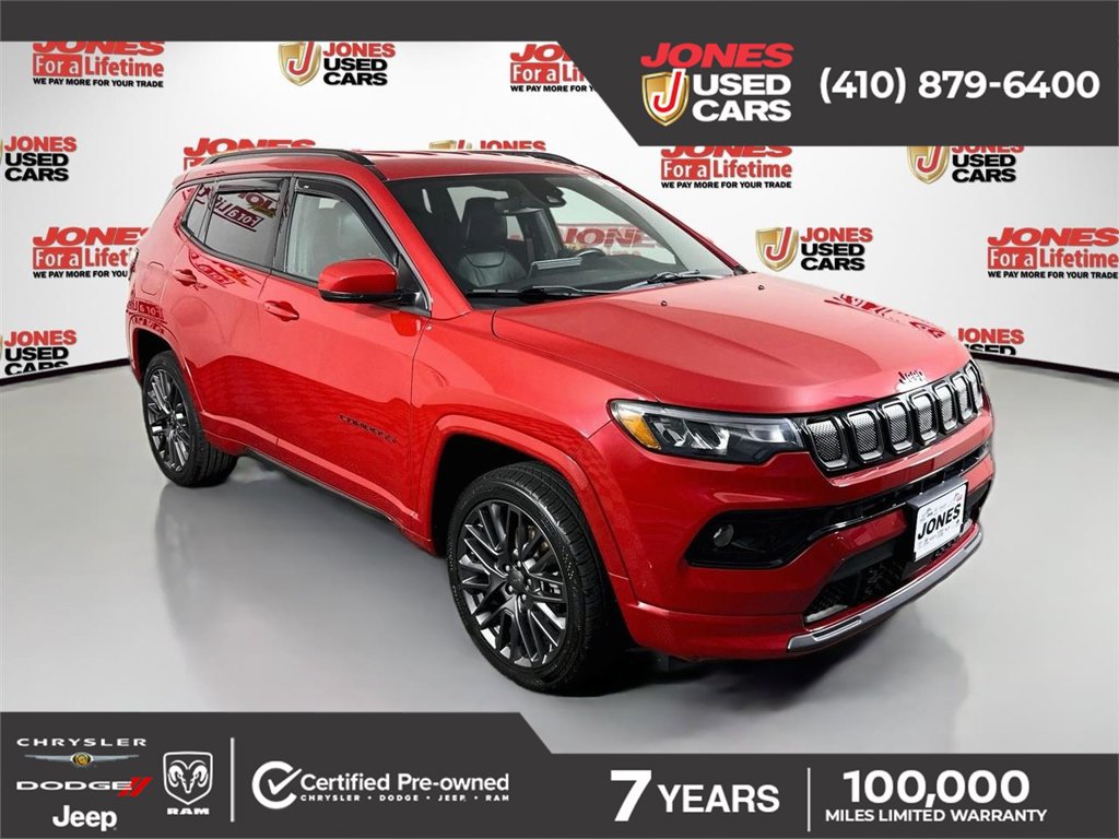 Used 2022 Jeep Compass Limited AWD/4WD image 1