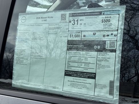 New 2026 Nissan Kicks S image 21