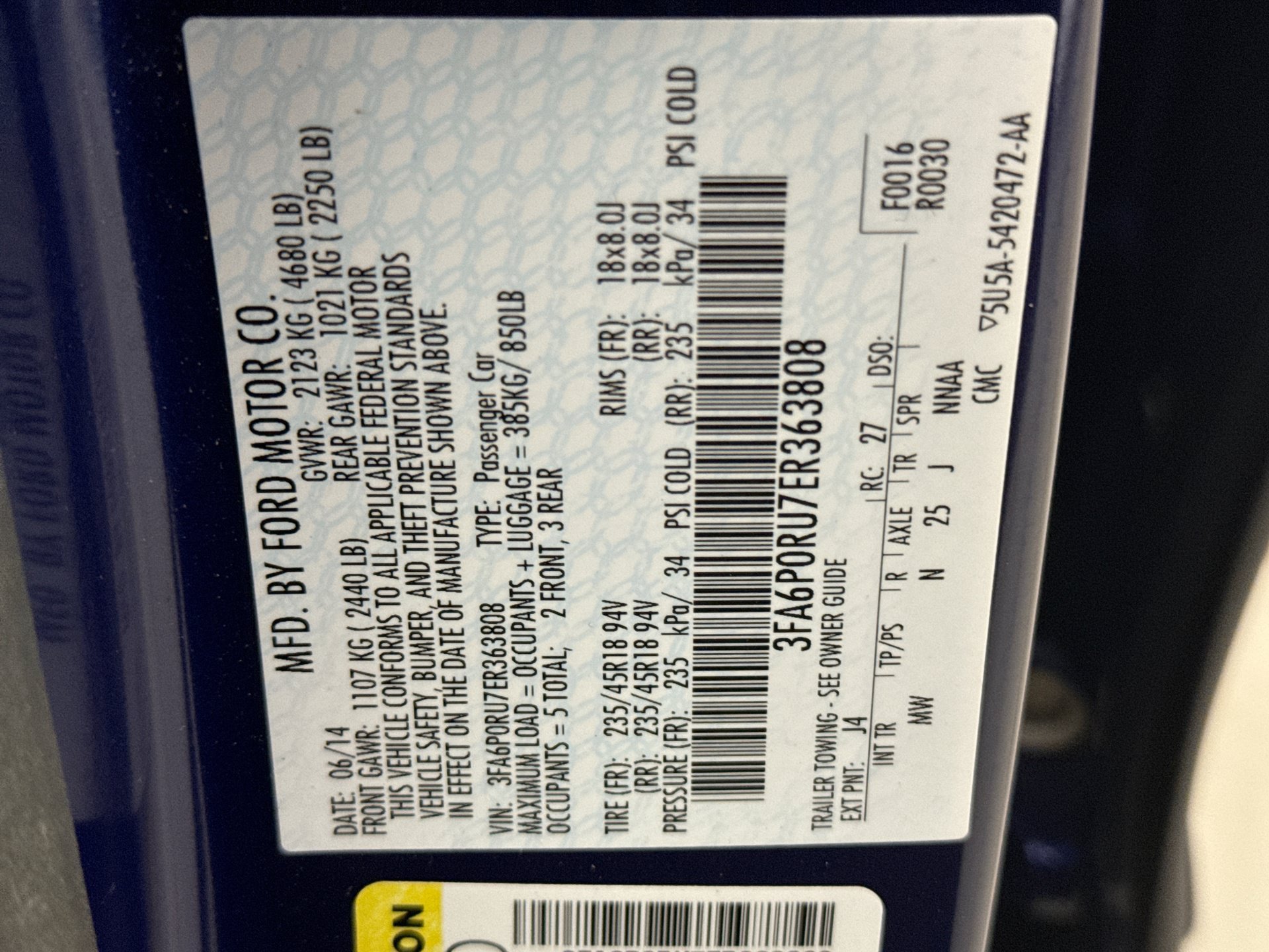Used 2014 Ford Fusion Titanium FWD image 21