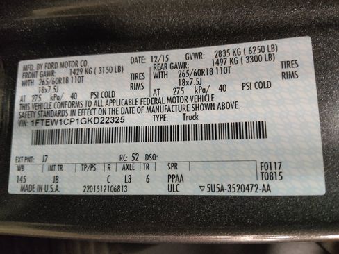 Used 2016 Ford F150 XLT w/ Equipment Group 301A Mid RWD image 32