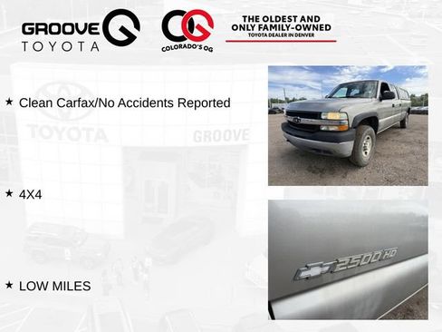 Used 2002 Chevrolet Silverado 2500 4x4 Crew Cab w/ Off-Road Skid Plate Pkg image 4