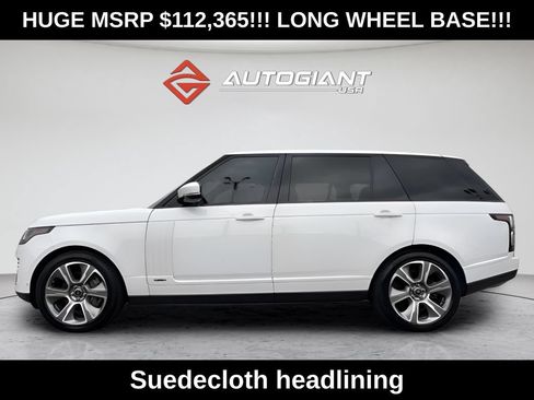 Used 2019 Land Rover Range Rover Long Wheelbase Supercharged AWD/4WD image 3
