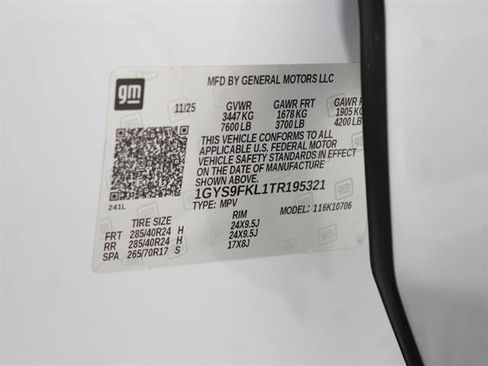 New 2026 Cadillac Escalade Sport w/ Touring Package image 27