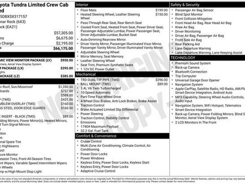 Used 2025 Toyota Tundra Limited AWD/4WD image 33