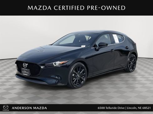 Certified 2022 MAZDA MAZDA3 s FWD image 1