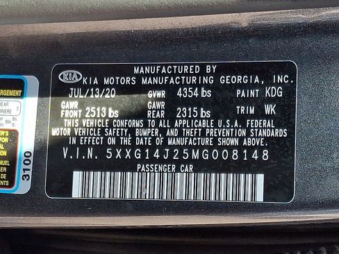 Used 2021 Kia K5 LXS image 27